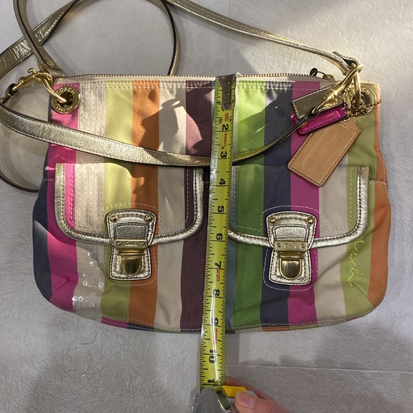 Multicolored coach purse - Picture 6 of 6